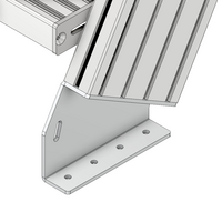 43-000-0 ALUMINUM PROFILE STAIR PART<br>PLATES FOR ATTACHING STAIR TREAD